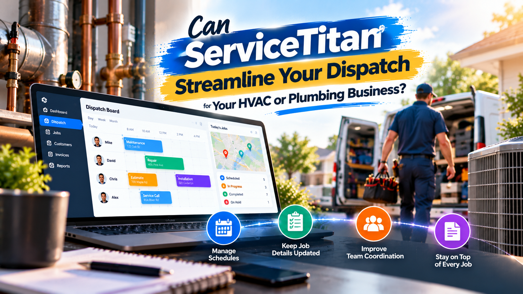Do HVAC and Plumbing Contractors Use ServiceTitan for Dispatch? What to Know