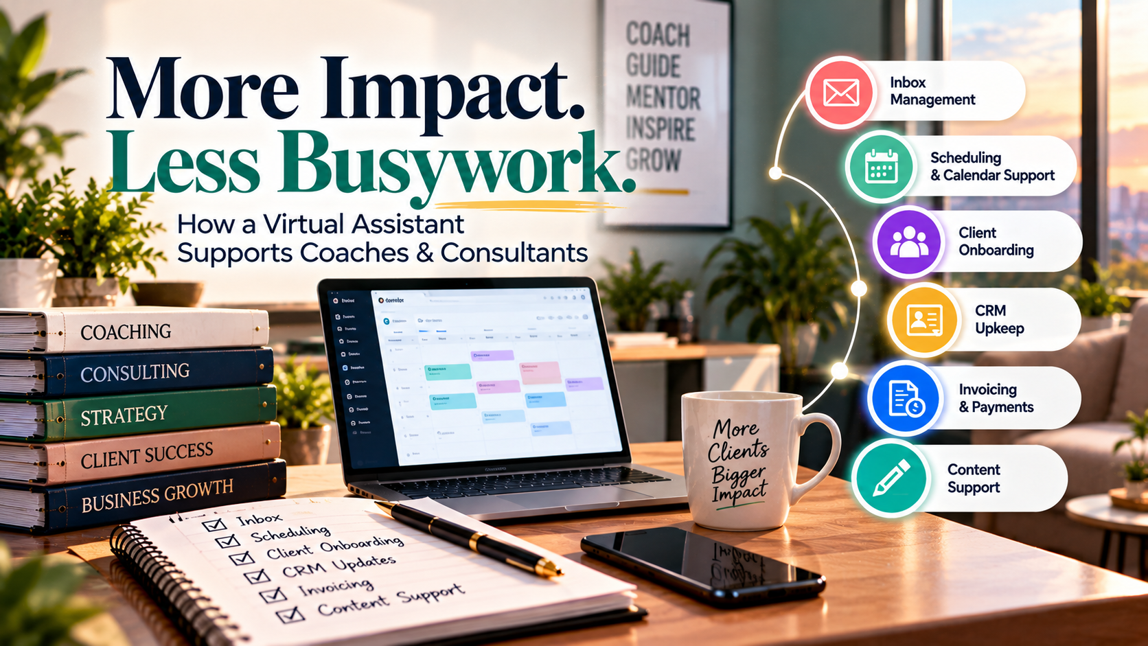 What Virtual Assistant Services Are Best for Coaches and Consultants?