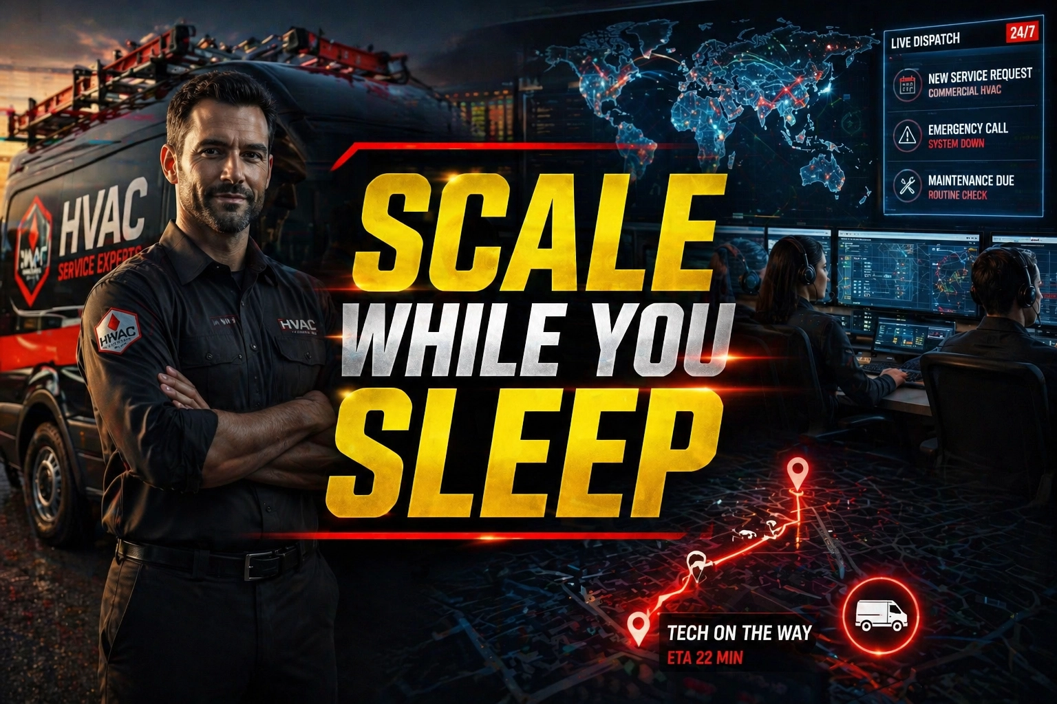The HVAC Virtual Assistant Playbook: 24/7 Dispatch Mastery to Scale Your Service Empire in 2026