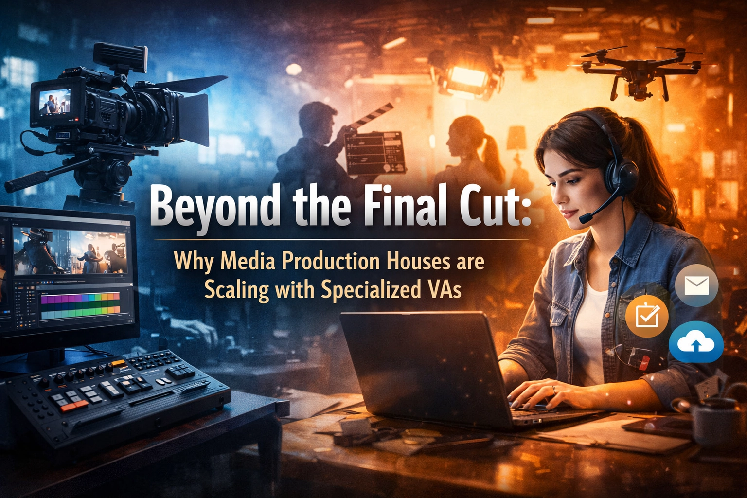 How Virtual Assistants Are Transforming Media Production Workflows